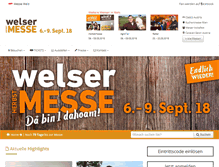Tablet Screenshot of herbstmesse.at