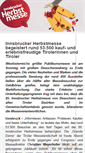 Mobile Screenshot of herbstmesse.info