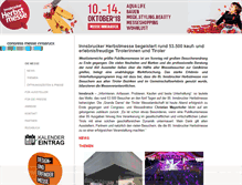 Tablet Screenshot of herbstmesse.info